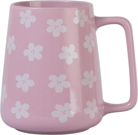 24 oz Large Ceramic Coffee mugs, Extra Large Cup, Big Handle (24 oz violet) | Extra Large Tea and Coffee Cups, Large Handle Coffee Mug for Office and Home, Microwave and Diahwasher Safe by masoline