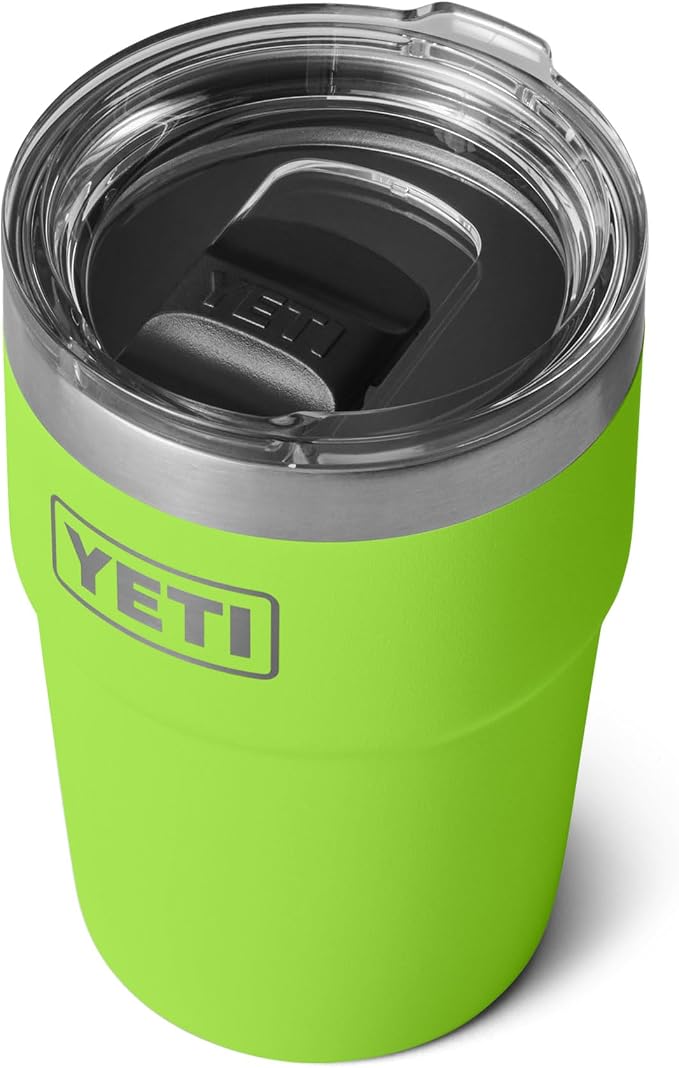 YETI Rambler 16 oz Stackable Tumbler, Vacuum Insulated, Stainless Steel with MagSlider Lid | Stackable - Image 3