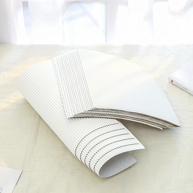 Hemobllo 100 Sheets Inch White Corrugated Paper Pizza Mats Oil-proof Paper Pads for Baking Bread and Cake Suitable for Kitchen and Restaurant Use, 100 Sheets Pack - Image 8