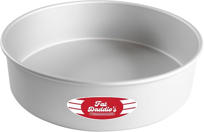 Fat Daddio's Anodized Aluminum Round Cake Pan, 12 x 3 Inch by FatDaddios
