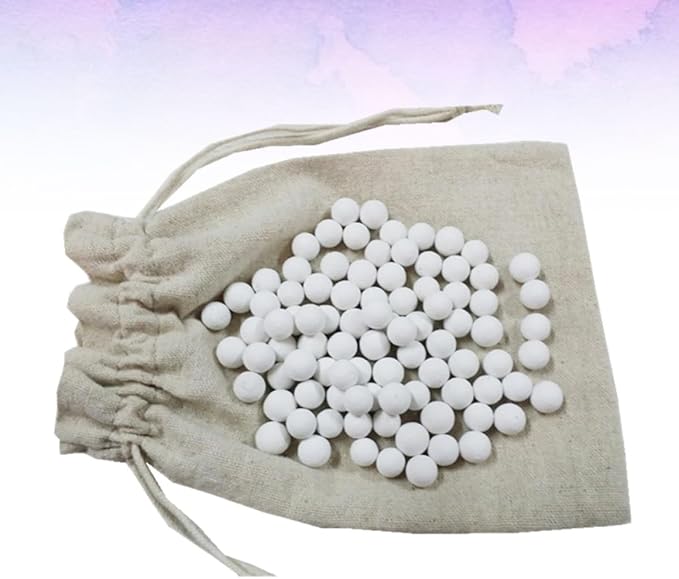 Heat Resistant Ceramic Steam Stone for Baking with Cloth Carry Bag White Pastry Stone for Tart and Bread Baking for Personal Use - Image 9