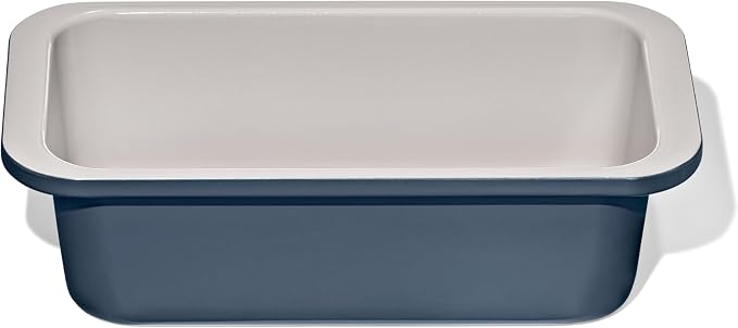 OXO Good Grips Non-Stick Pro Ceramic Coated Metal Bakeware 1Lb Loaf Pan – Storm Blue by Unknown