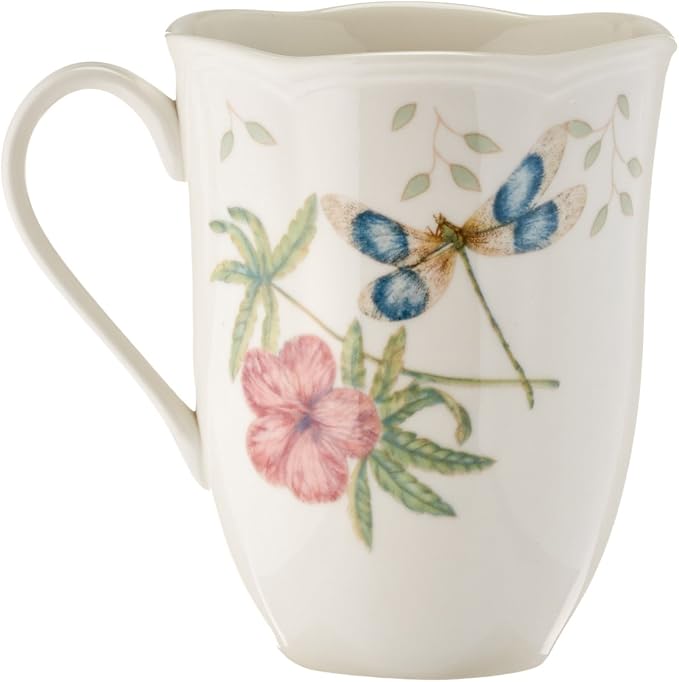 Lenox Dinnerware Set, Butterfly Meadow 18-Piece Set, Service For 6, White Porcelain, Butterfly And Flower Designs, Plates And Bowls Sets, Dishwasher Safe, Home & Kitchen (Assorted, 18 Pieces) - Image 26