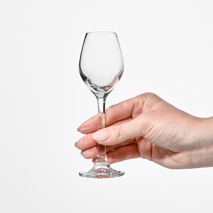 KROSNO Liqueur Glasses Set of 6, 2.0 oz, Splendour Collection | Drinking Glasses, Shot Tequila Grappa Glassware, Lead-Free Crystal, Dishwasher Safe - Image 8