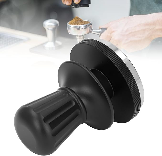 Coffee Tamper,Espresso Coffee Kitchen Tool,Expresso machine accessories,Aluminum Alloy Professional Constant Pressure Coffee Tamping Tool for Home Cafe
