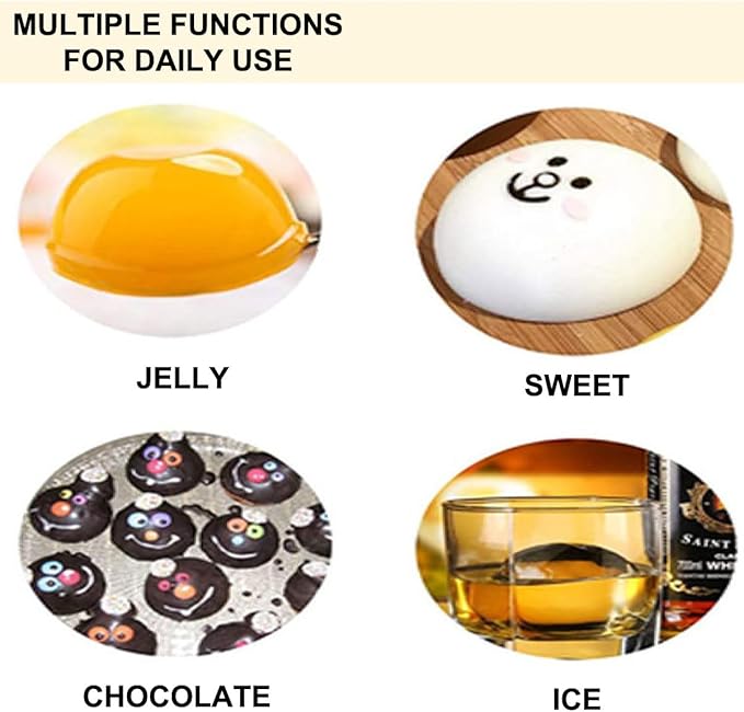 LeLehome Silicone Heart Shape Mold for for Valentine's Day Birthday Festival Holiday Cake Decoration Fondant Jelly Chocolate Mousse 15 Holes Non-Stick Semicircle Bakeware