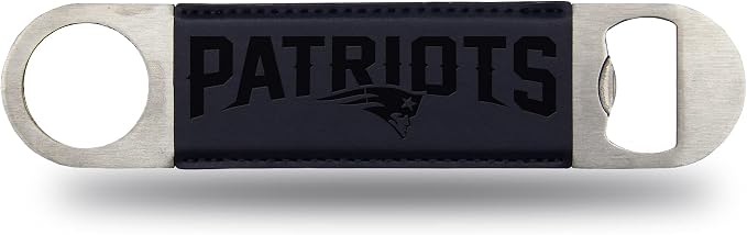Rico Industries NFL Laser Engraved Bar Blade Faux Leather Laser Engraved Bar Blade - Great Beverage Accessory for Game Day by RicoIndustries