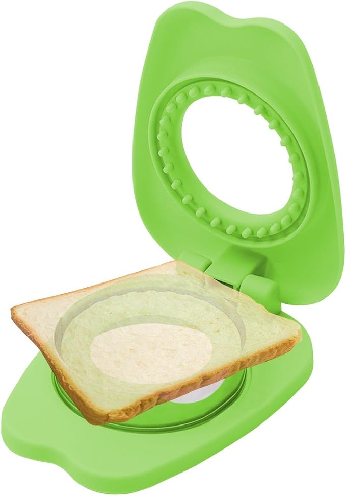 Sandwich Cutters for Kids Lunch Crustless Sandwich Maker Cutter Sealer Set | Cake Molds Cookie Press Pocket Tools for Breakfast Toast Making Kids Lunch Box School Home Picnic Travel - Image 8