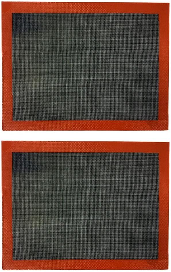 Yajuyi 2X Silicone Perforated Bread Mat Oven Liner Steaming Mesh 0 ° by Yajuyi
