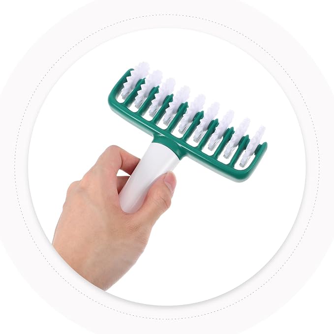 CLISPEED Noodle Lattice Roller Cutter Featuring Sturdy and Firm Handle, Plastic Manual Pasta Maker Kitchen Tool for Easy Rolling and Dough Cutting, for Pizza and Spaghetti Preparation - Image 4