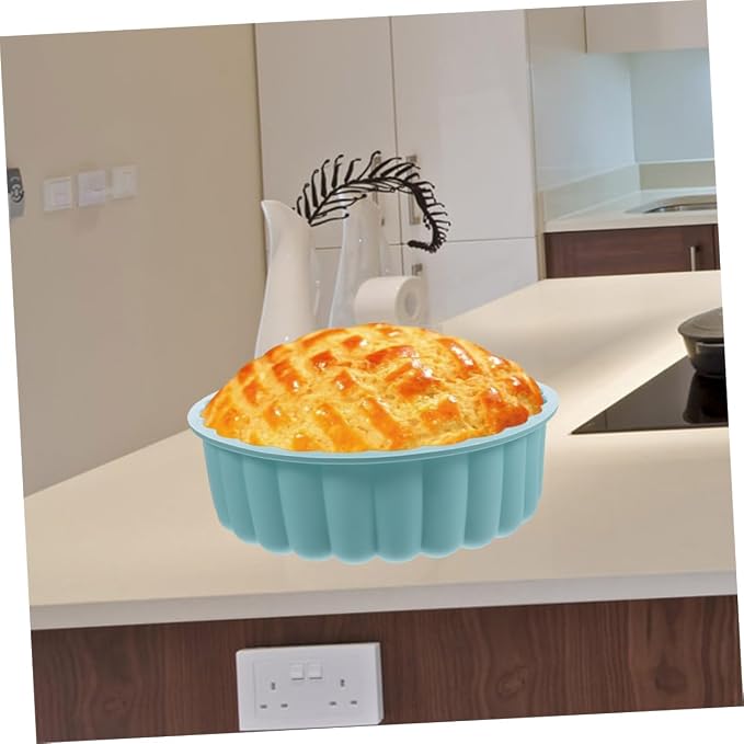 Alipis 2pcs Food-grade Silicone Cake Pan Charlotte Mold Round Cake Molds for Baking High-temperature Resistant Petal Shape for Tart - Image 7