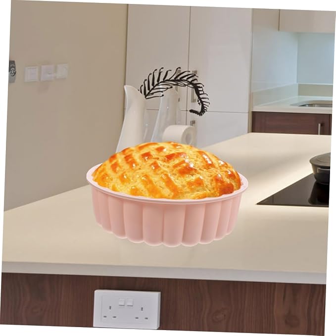 2pcs Silicone Cake Molds for Baking Round Baking Pan High-temperature Resistant for Charlotte Strawberry and Cakes - Image 3