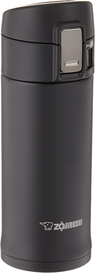 Zojirushi 0.36-Liter Stainless Steel Travel Mug, 12-Ounce, Black by Unknown