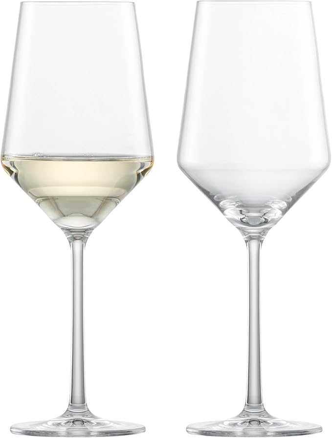 Zwiesel Glas Pure Sauvignon Blanc White Wine Glass (Set of 2), Wine Glasses for White Wine, Dishwasher-Safe Tritan Crystal Glasses, Made in Germany (14 Ounce) by Unknown