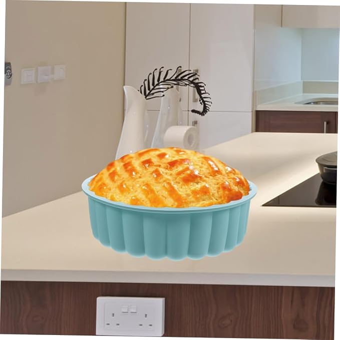 2pcs Food-grade Silicone Round Cake Mold for Baking Charlotte Pans Nonstick Heat Resistant - Image 6