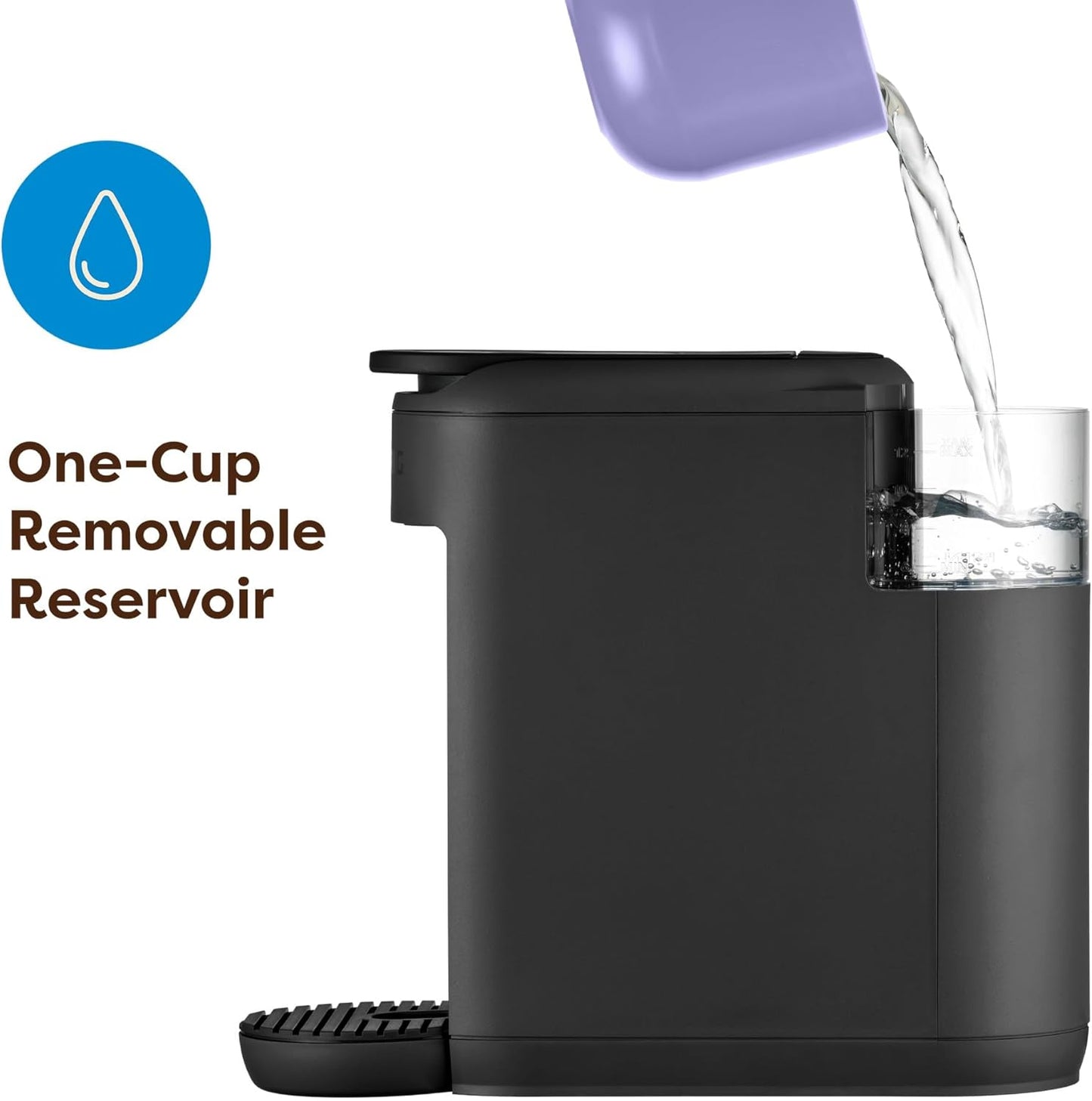 Keurig K-Mini Mate Single Serve Coffee Maker – Compact 12oz Brewer for Small Spaces, Black