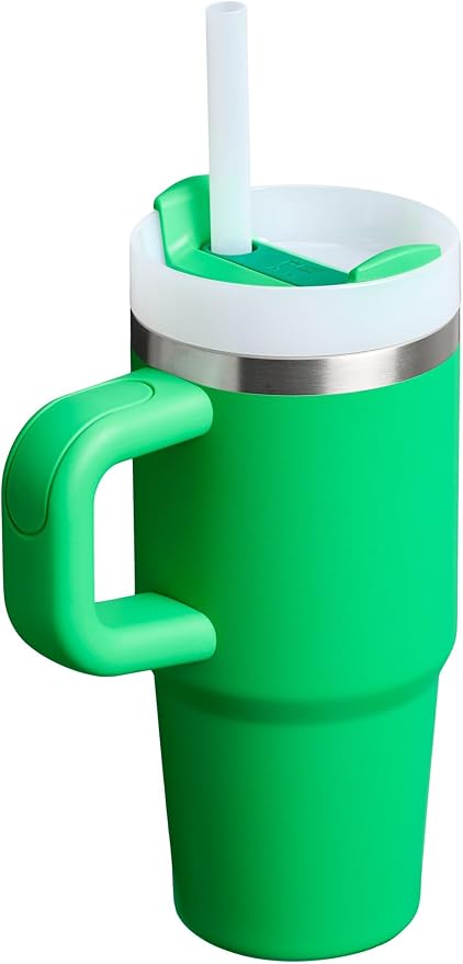 STANLEY Quencher H2.0 Flow State Tumbler, 14 oz, Meadow | Handle and Straw | 3-Position Lid | Cup Holder Compatible for Travel | Insulated Stainless Steel Cup | BPA-Free - Image 3