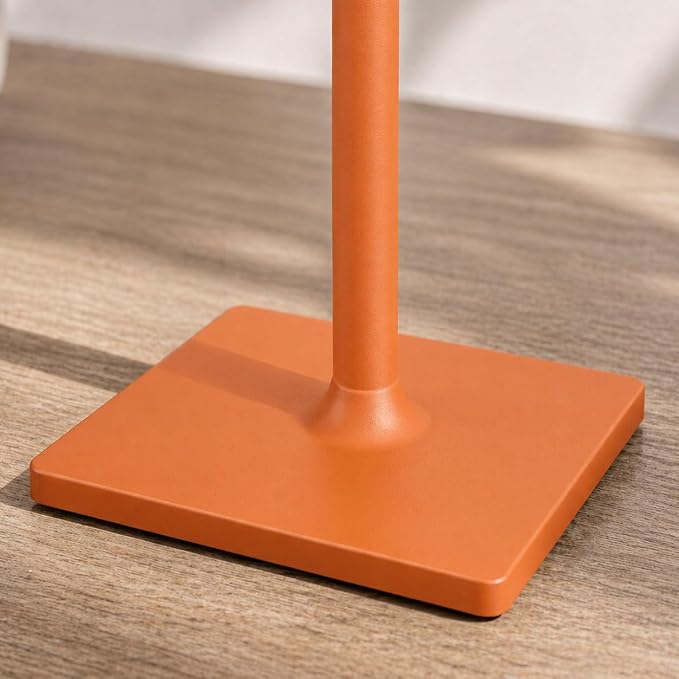Yogaret Orange Cordless Table Lamp Set of 2-3 Way and Stepless Dimmable - for Restaurant Dining Bedroom Home Bar - Image 4