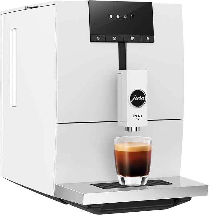 Jura ENA 4 Full Nordic White Automatic Coffee Machine - Image 2