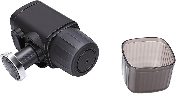 Kadimendium Portable Coffee Maker High Efficiency Manual Hand Press Coffee Machine for Travel Outdoor Home 304 Stainless Steel 1 Unit - Image 2