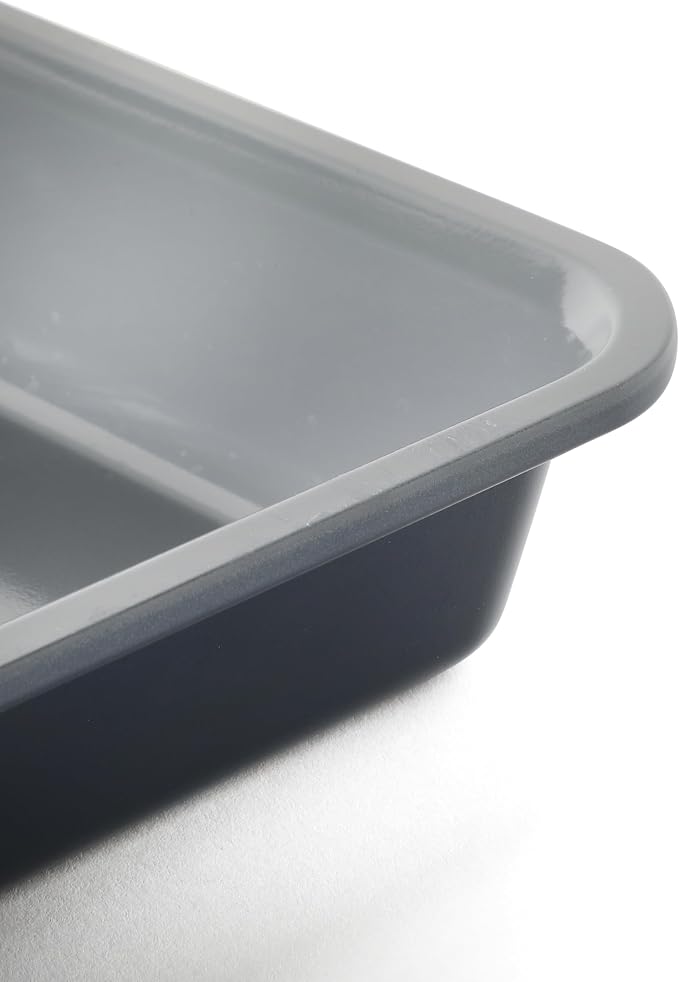 Calphalon Legacy Bake Pan, 13x9 Inch Baking Pan PFA Free Nonstick Heavy Gauge Steel Bakeware for Even Heating, Oven Safe Squre Pan for Cakes, Brownies, Roasting, Everyday Kitchen Use - Image 6