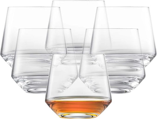 ZWIESEL GLAS Pure Whiskey Glass (Set of 6), Tumblers for Whiskey, Dishwasher-Safe Tritan Crystal Glasses, Made in Germany (13 Ounce) by Unknown