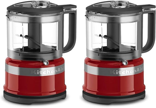 KitchenAid KFC3516ER 3.5 Cup Food Chopper, Empire Red, One Size (Pack of 2) by Unknown