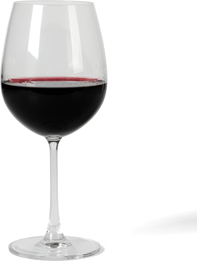 Martha Stewart Vivica 4-Pack Red Wine Glass Set, 20 oz – Elegant Stemmed Wine Glasses for Red Wine, Durable Clear Glassware for Dining, Entertaining, or Everyday Use - Image 6