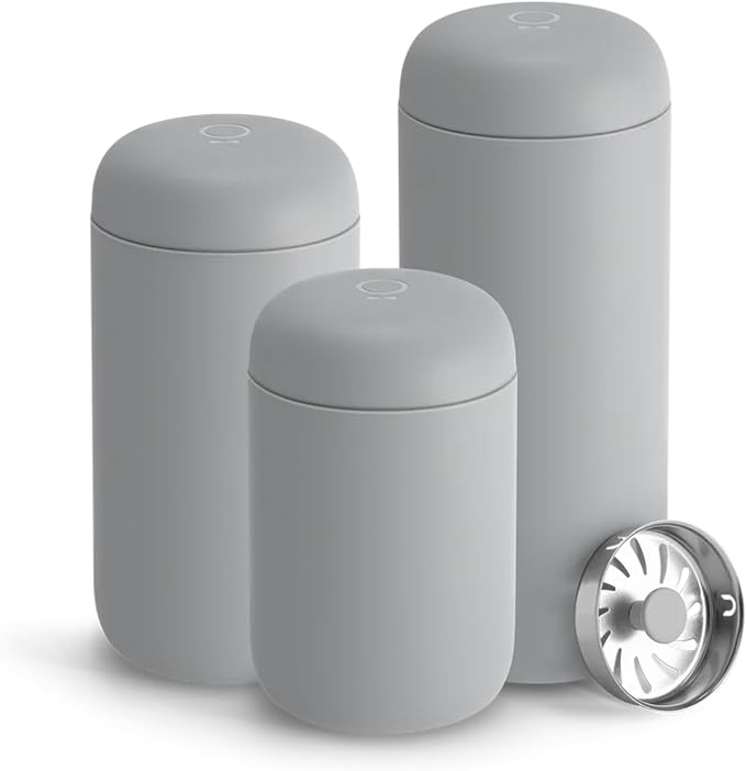 Fellow Carter Move Ceramic Lined Travel Coffee Mug 16 oz - Leak-Proof Lid | No Metallic Taste, Dishwasher Safe, Hot 12Hr Cold 24Hr, Stainless Steel Tumbler, BPA-Free, Fits Cup Holders, Matte Grey - Image 5