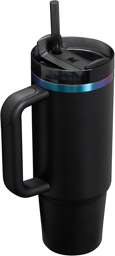 STANLEY Quencher H2.0 Flow State Tumbler, 30 oz, Black Chroma - Image 2