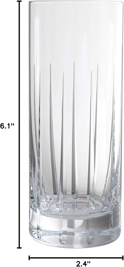 Schott Zwiesel Tritan Crystal Glass Distil Barware Collection Kirkwall Collins Cocktail Glasses (Set of 6), 11.1 oz, Clear - Image 5