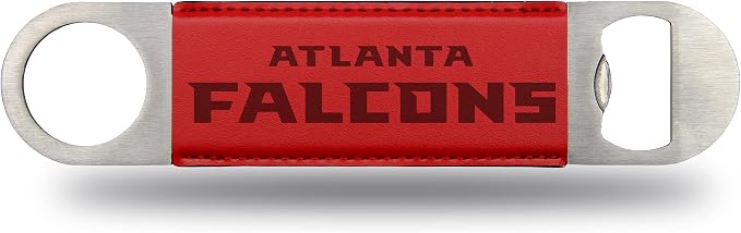 Rico Industries NFL Laser Engraved Bar Blade Faux Leather Laser Engraved Bar Blade - Great Beverage Accessory for Game Day by RicoIndustries