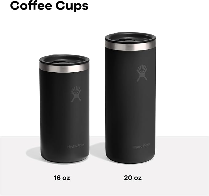Hydro Flask Travel Coffee Cup – Insulated Stainless Steel, Non-Spill, Leak Proof To-Go Tumbler 16 Oz Shale Gray - Image 4