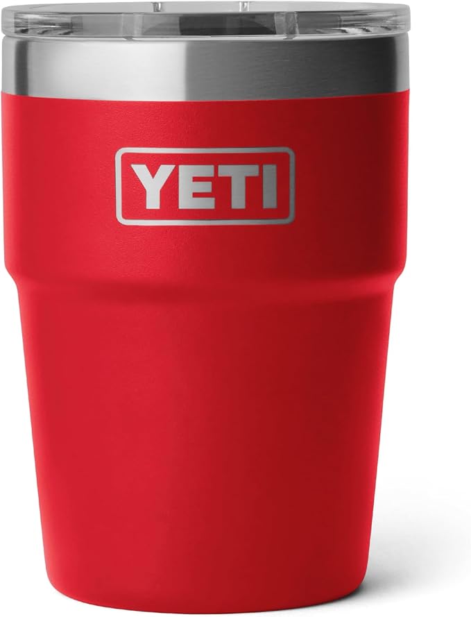 YETI Rambler 16 oz Stackable Tumbler, Vacuum Insulated, Stainless Steel with MagSlider Lid | Stackable by YETI