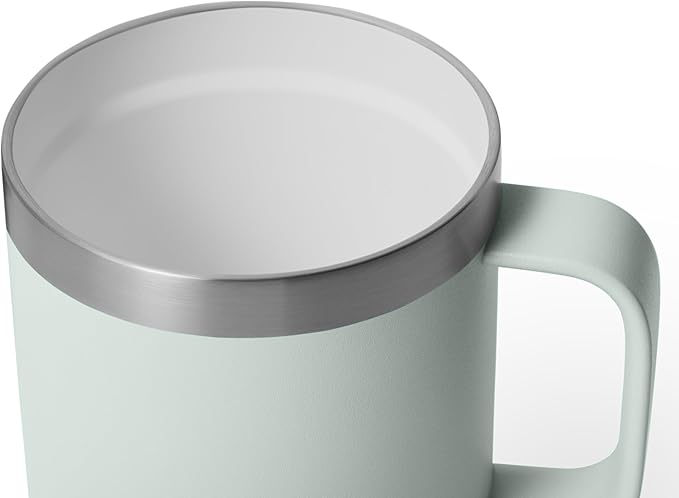 YETI Rambler 10 oz Ceramic Lined Stackable Mug, Vacuum Insulated, Stainless Steel with MagSlider Lid, Ridgeline - Image 5