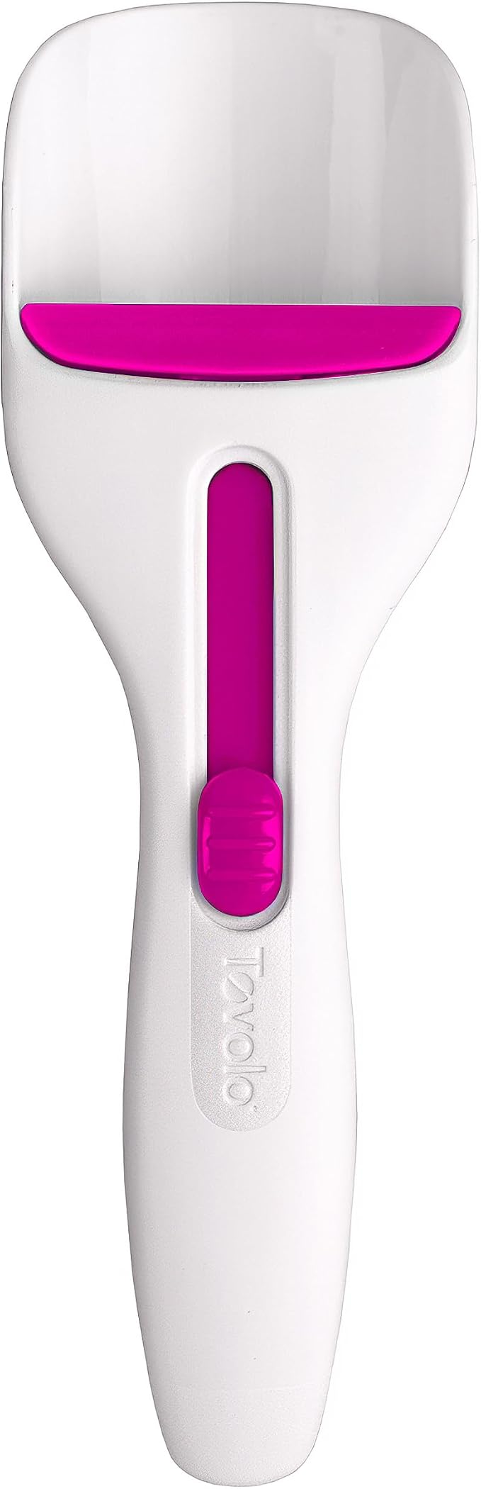 Tovolo Cupcake Scoop Batter Dispenser for Cupcakes Muffins Pancakes and Cookie Dough, Easy to Clean Batter Scoop Slide Dispenses Quicker for Even Size Baked Goods Kitchen Gadget, Fuchsia by Tovolo