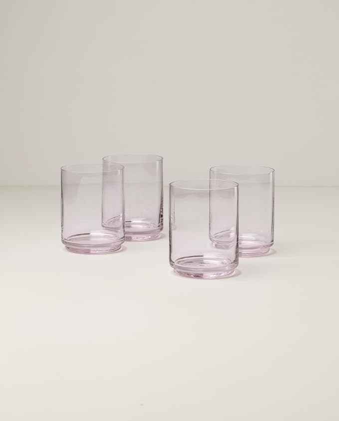 Lenox 897838 Tuscany Classics Stackable Tall Glasses, Set Of 4, Blush - Image 2