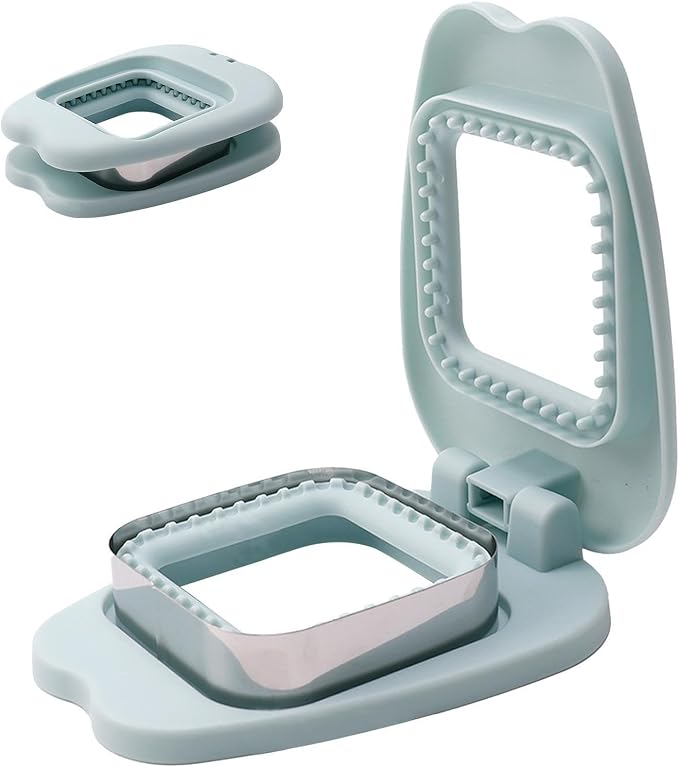 Sandwich Maker Crustless Sandwich Maker Cutter Sealer Set Breakfast | Cake Molds Cookie Press Pocket Tools for Breakfast Toast Making Kids Lunch Box School Home Picnic Travel Office Lunchbox On - Image 6