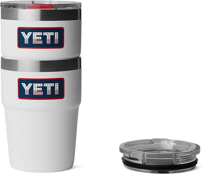 YETI Rambler 16 oz Stackable Tumbler, Vacuum Insulated, Stainless Steel with MagSlider Lid | Stackable - Image 6
