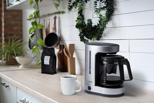 Zojirushi EC-DAC50SZ ZUTTO Coffee Maker 5 Cups, Silver, PFAS-free | PFAS-free - Image 8