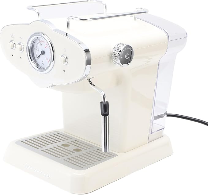 Sonew 15 Bar SemiAutomatic Coffee Machine with Stainless Steel Steam Wand for Cappuccino Latte – Professional Milk Frother & Large .8L – Home/Office Use (US Plug) - Image 2