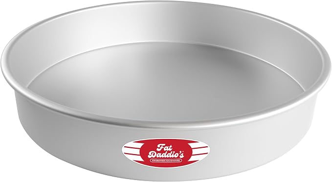 Fat Daddio's Round Cake Pan, 16 x 3 Inch, Silver by FatDaddios