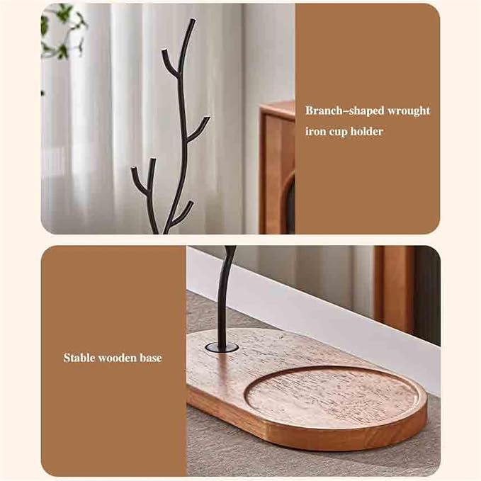 drinking glassware Amber-colored Glass Cup Set, 4 Pcs 15oz - Image 7
