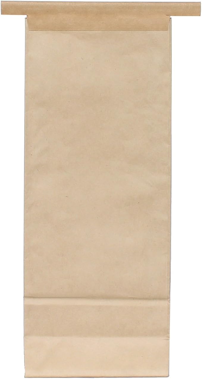 AwePackage Kraft Paper Grease Resistant Tin Tie Bag with Poly Liner (50, 16 oz(1 lbs)) - Image 2