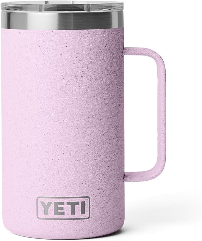 YETI Rambler 24 oz Mug, Vacuum Insulated, Stainless Steel with MagSlider Lid - Image 3
