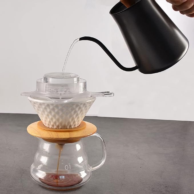 Reusable Coffee Dripper Coffee Filter Portable Coffee Filter Coffee Maker Drip Coffee Holder