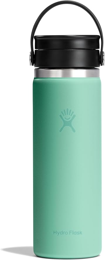 Hydro Flask Flex Sip Coffee Tumbler – Insulated Stainless Steel, Non Spill, Leak Proof Travel Cup 20 Oz Mermaid Green by Unknown