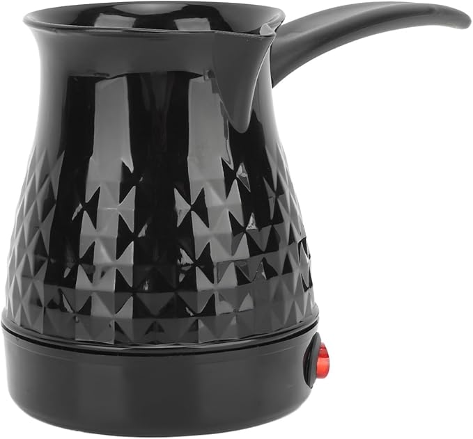 Jiawu Coffee Maker Anti Scald Even Heating Electric Coffee Pot 600ml with Removable Handle Portable Maker for Home Office Travel - Image 5