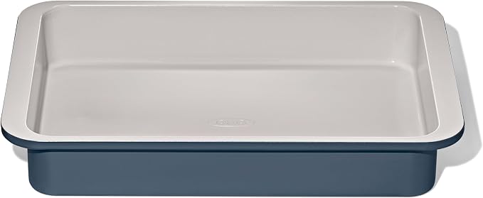 OXO Good Grips Non-Stick Pro Ceramic Coated Metal Bakeware 9” x 13” Cake Pan – Storm Blue by Unknown
