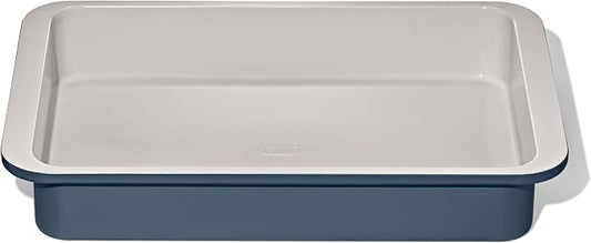 OXO Good Grips Non-Stick Pro Ceramic Coated Metal Bakeware 9” x 13” Cake Pan – Storm Blue by Unknown